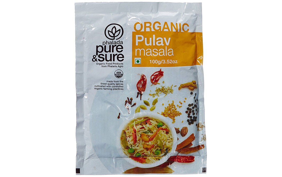 Pure & Sure Organic Pulav Masala    Pack  100 grams